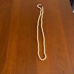 VintageCream Pearl Necklace